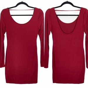 TOBI Slammin' Bodycon Low Back Dress, EUC, Med